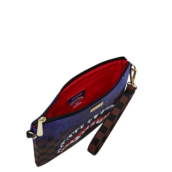NEW GONE never to return Sprayground Lost In Space Drip Crossover Clutch. - Picture 5 of 5